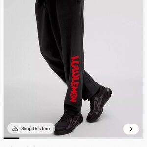 Lululemon Disney black joggers